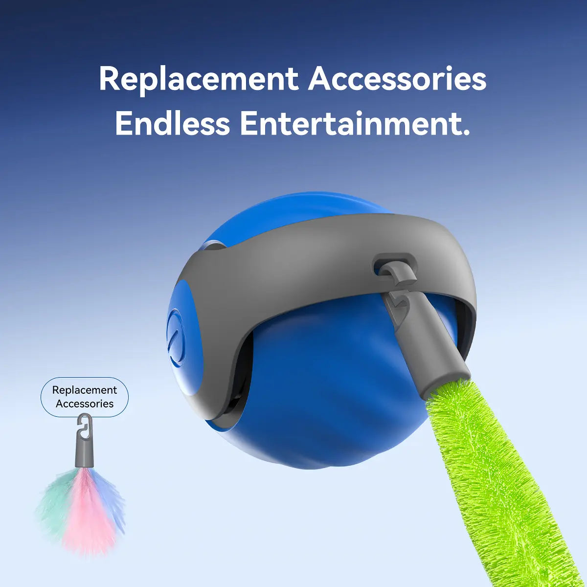 Interactive Cat Toy Set: Remote-Controlled Mouse Simulator and Auto-Moving Ball for Kittens