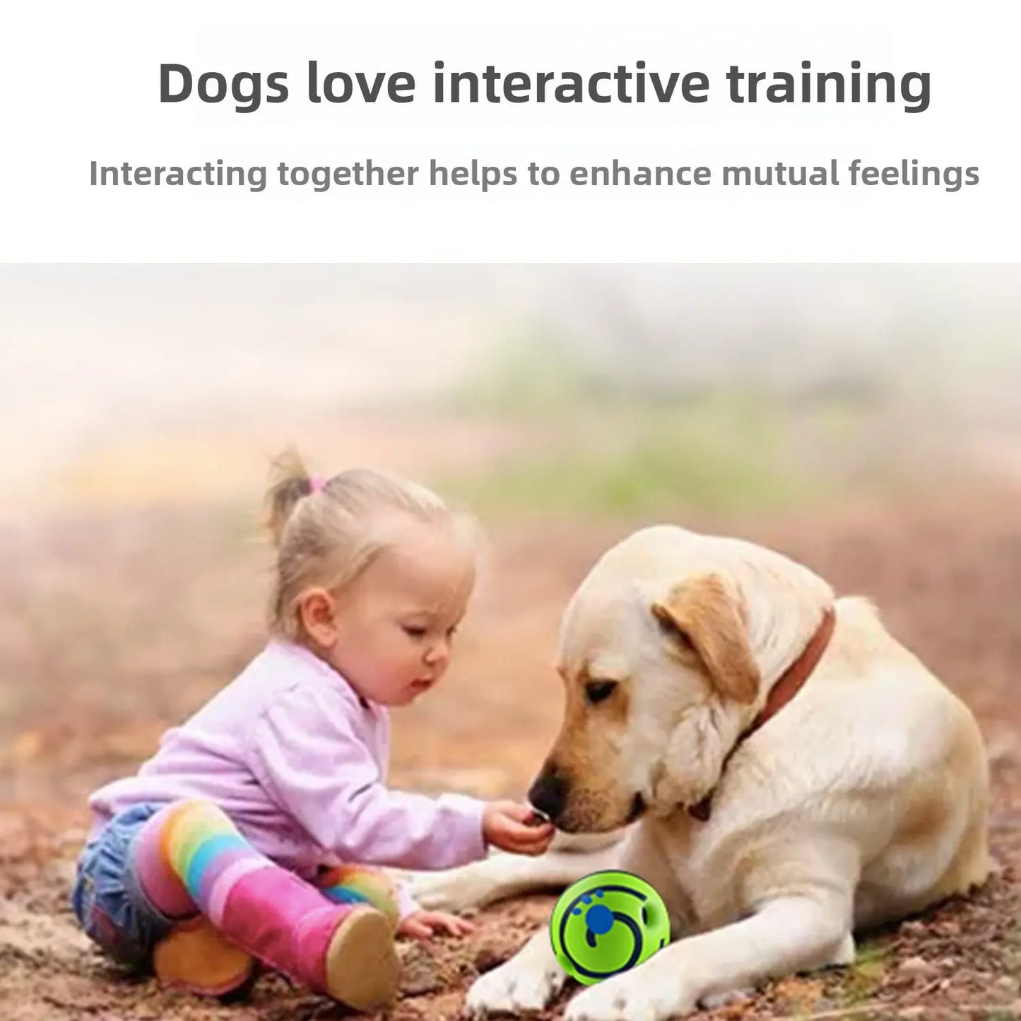 Durable Interactive Dog Toy - Self-Playing Rolling Sound Ball for Stress Relief and Dental Health